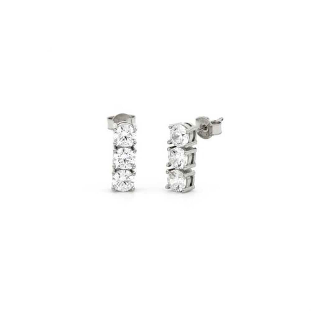 Orecchini Trilogy con Zirconi UNOAERRE Ref. 6069