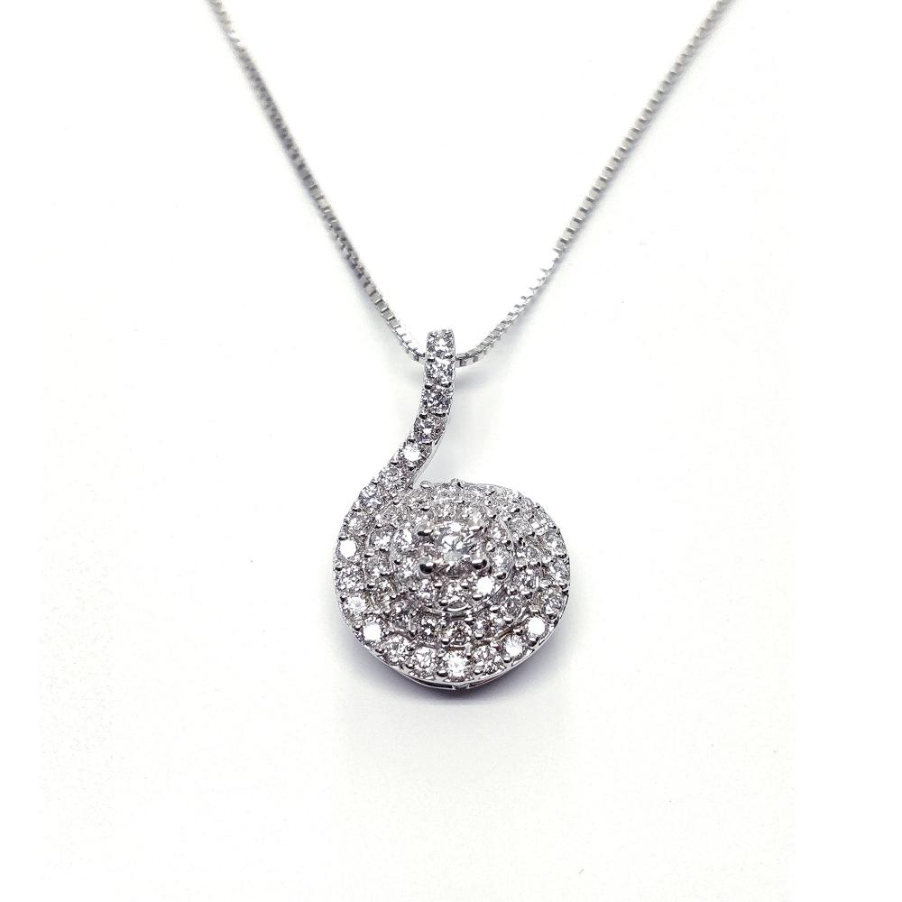 Pendente con Diamanti CT 0.50 VS2 F