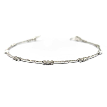 Bracciale Semirigido con Diamanti CT 0.22