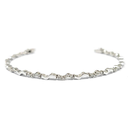 Bracciale Semirigido con Diamanti CT 0.55
