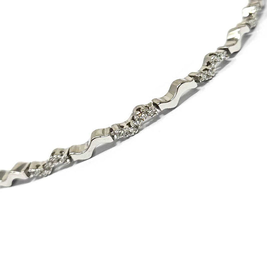 Bracciale Semirigido con Diamanti CT 0.55