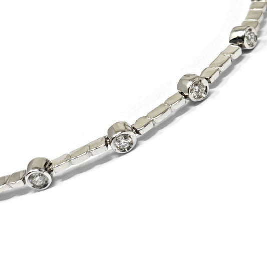 Bracciale Semirigido con Diamanti CT 0.62