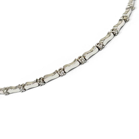 Bracciale Semirigido con Diamanti CT 0.41