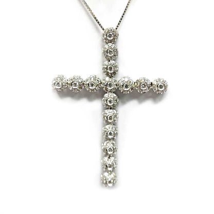 Pendente Croce con Diamanti CT 1.06