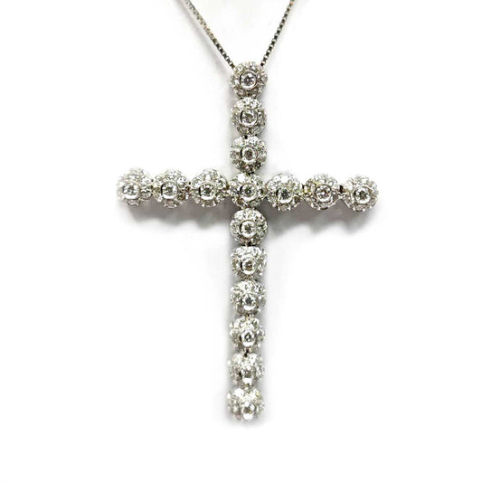 Pendente Croce con Diamanti CT 1.06