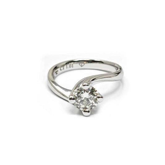 Anello Solitario Valentino CT 1.01 VVS1 F