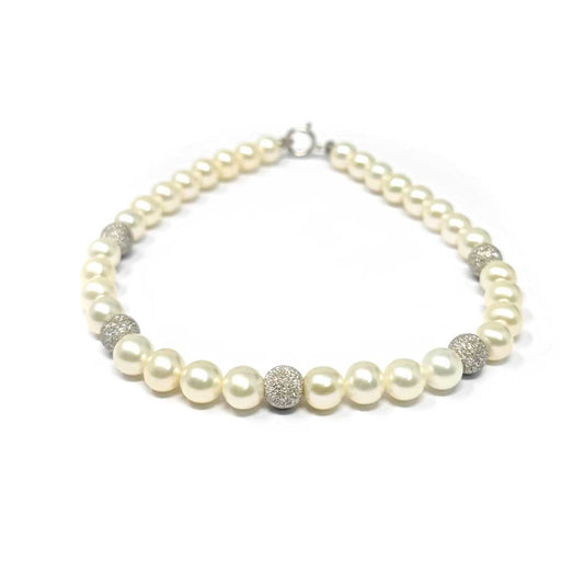 Bracciale di Perla Freshwater 5/5,5 mm
