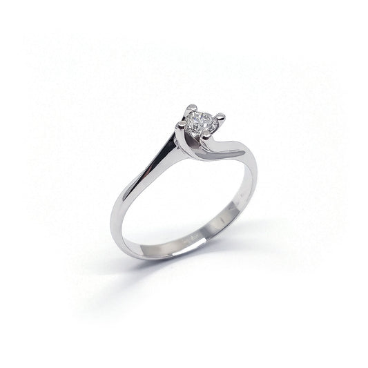 Anello Solitario Linea Valentino CT 0.20