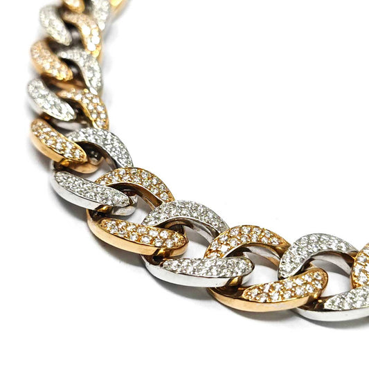 Bracciale in Oro a Maglia Bicolore CT 3.30