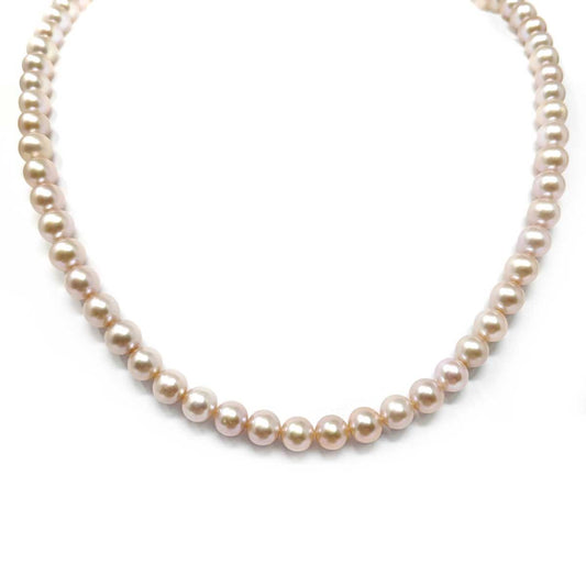 Girocollo di Perla Rosa A.D.6/6.5 mm