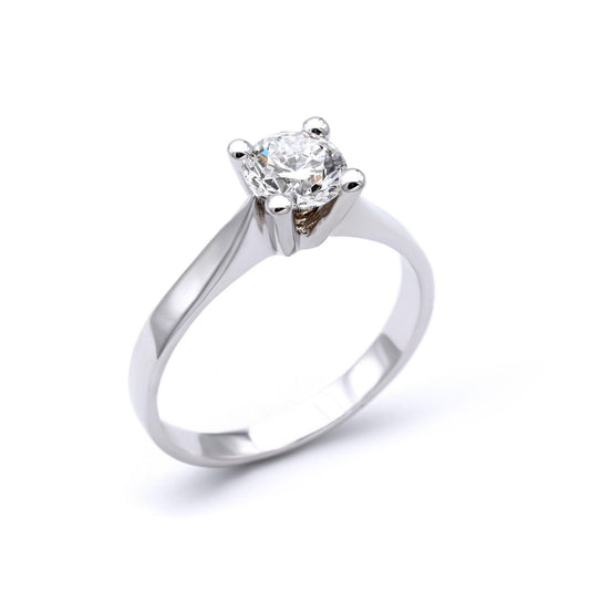 Anello Solitario CT 0.96 SI1 D