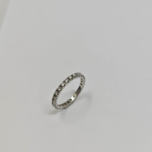 Anello Riviera con Diamanti CT 0.78