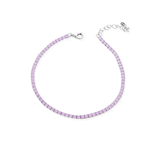 Bracciale Tennis Colorati 16+5cm