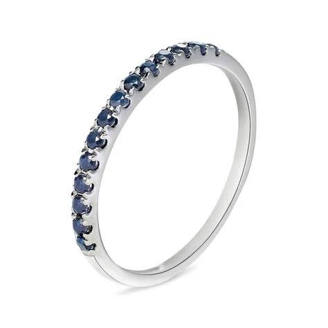 Anello Forma Veretta con zirconi