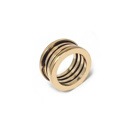 ANELLO IN ARGENTO Mod. Bvlgari