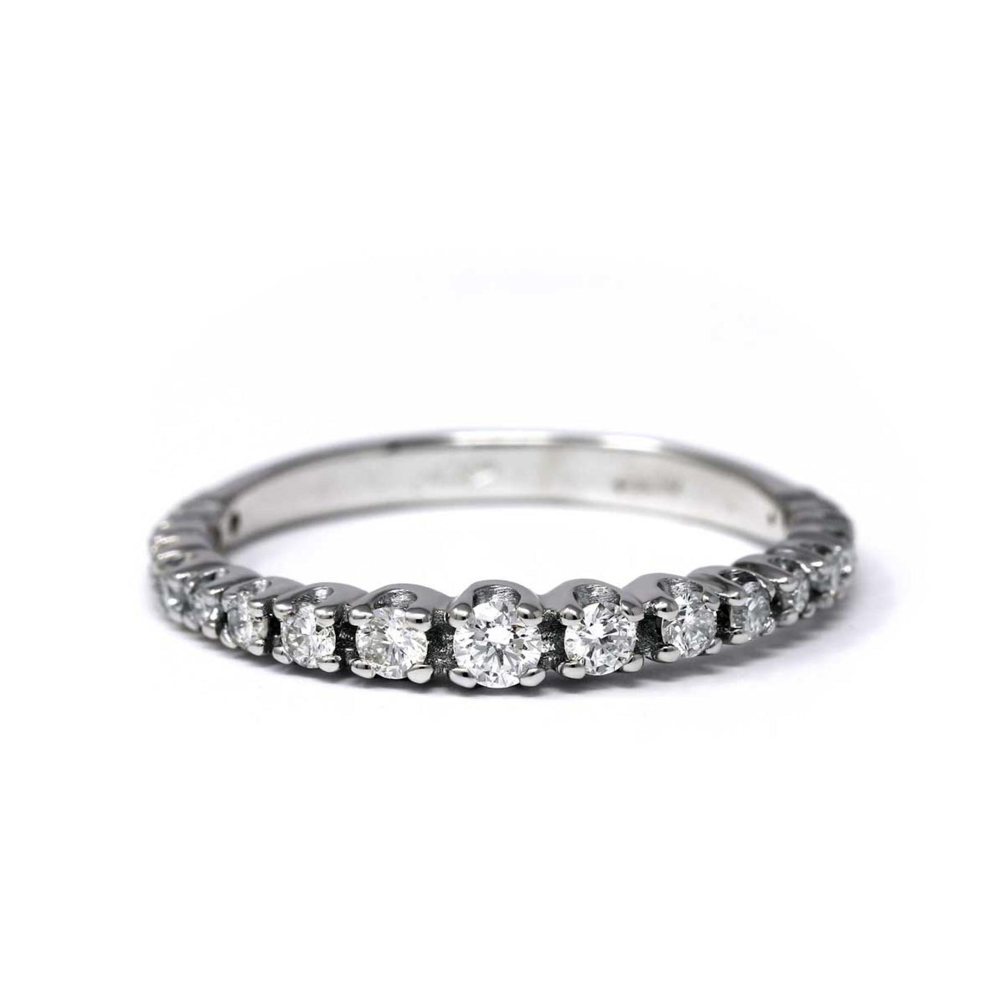 Anello Riviera con Diamanti  CT 0.37