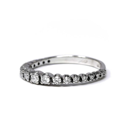 Anello Riviera con Diamanti  CT 0.37