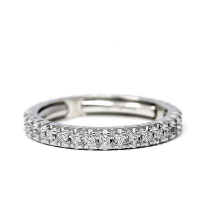 Anello Riviera con Diamanti Estendibile mis da 13 a 16 CT 0.50