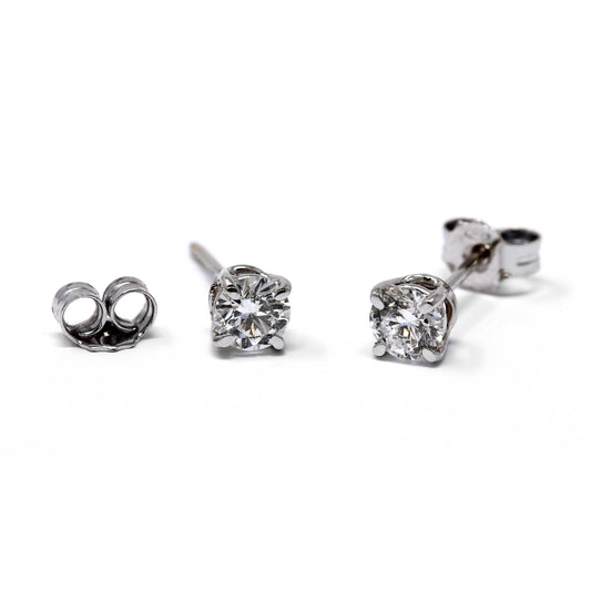 Orecchini Punto Luce con Diamanti CT. 0.82