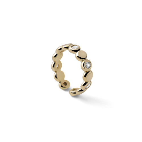 Anello in argento dorato Sparkle Unoaerre 6554