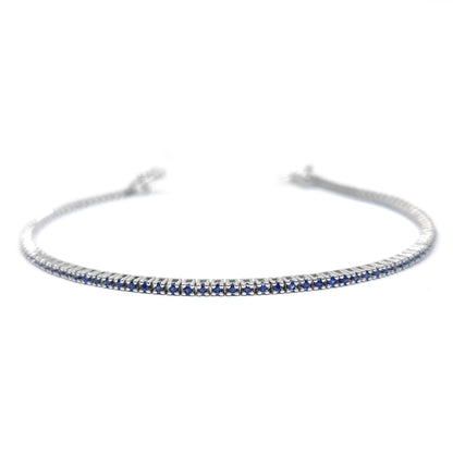 Bracciale Tennis con Zaffiri CT 0.90