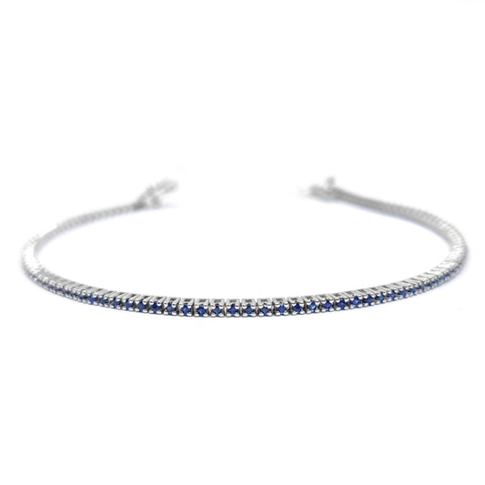 Bracciale Tennis con Zaffiri CT 0.90