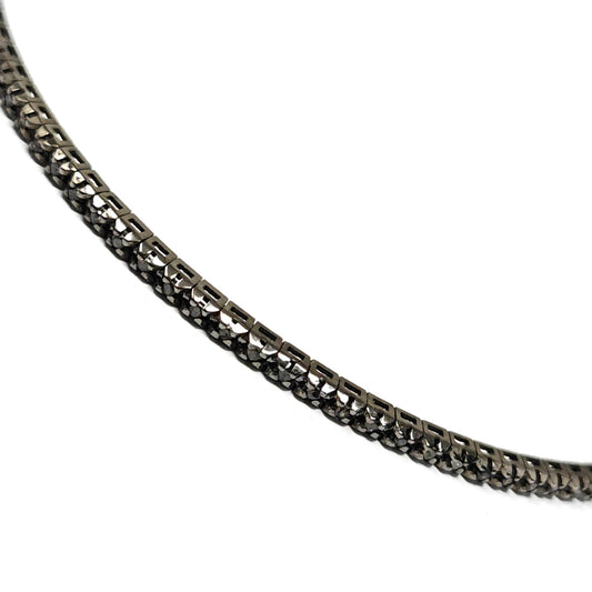 Bracciale Tennis con Diamanti Neri CT 0.80