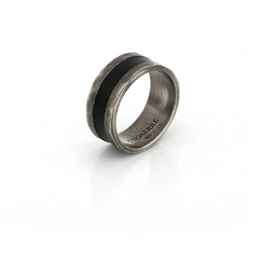 Anello in argento brunito Unoaerre Ref. 5761