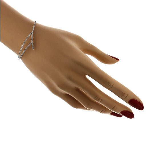 Bracciale Rigido con 74 Diamanti CT 0.78