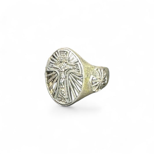 Anello con Croce in Argento 925 mis 31