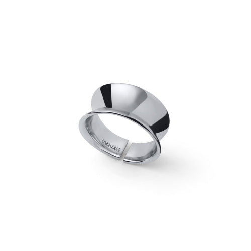 Anello a fascia argentato 2646