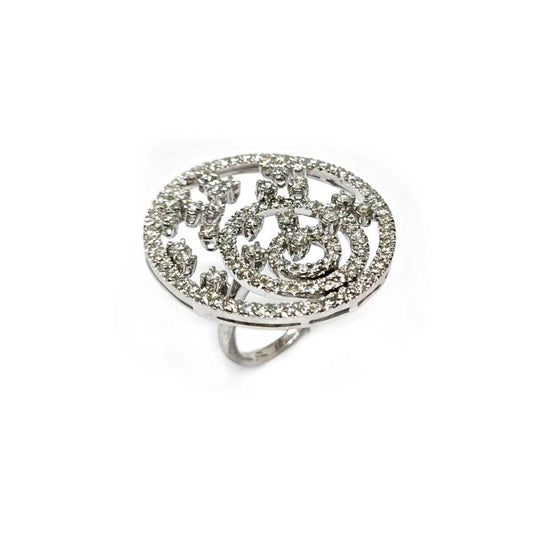 Anello Cerchio di luce con diamanti CT 1.74