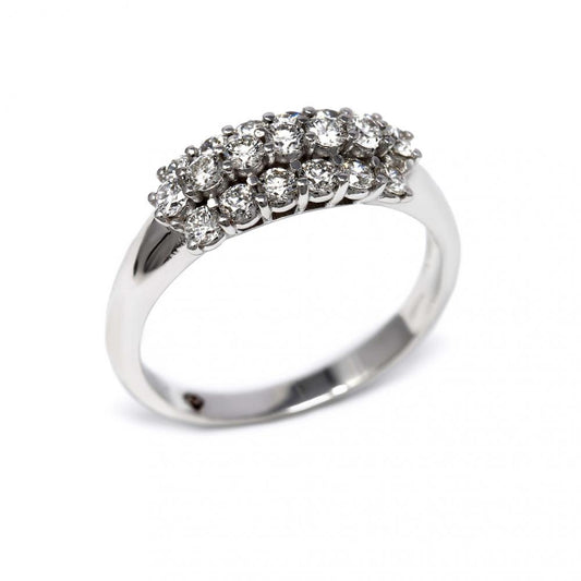 Anello con Diamanti Purezza VS1 F CT 0.65