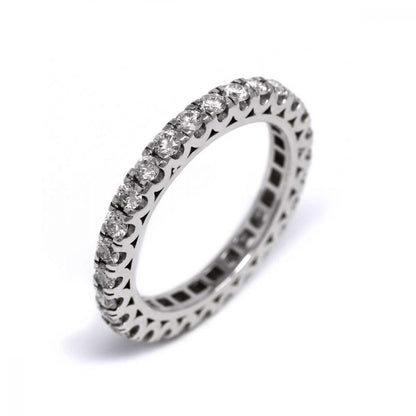 Anello Giradito con Diamanti Bianchi CT 0.92