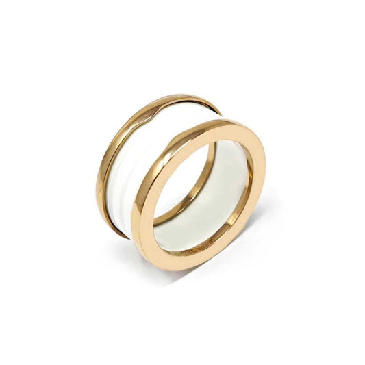 ANELLO IN ARGENTO Mod. Bvlgari