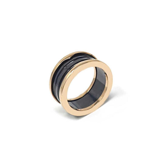 ANELLO IN ARGENTO Mod. Bvlgari
