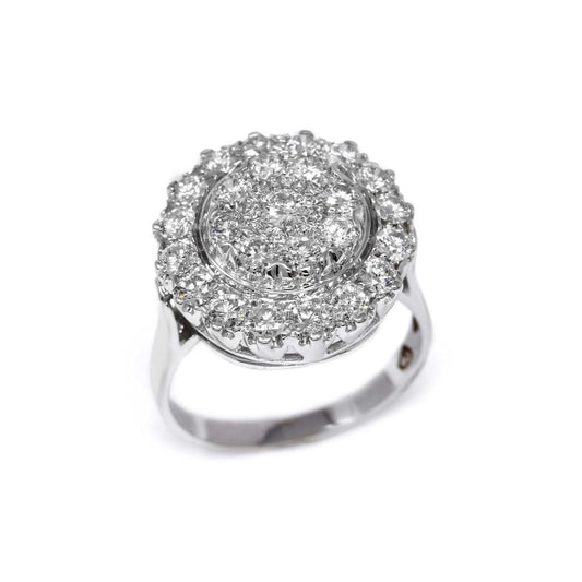 Anello Magia di Luce con 25 Diamanti CT 1.84