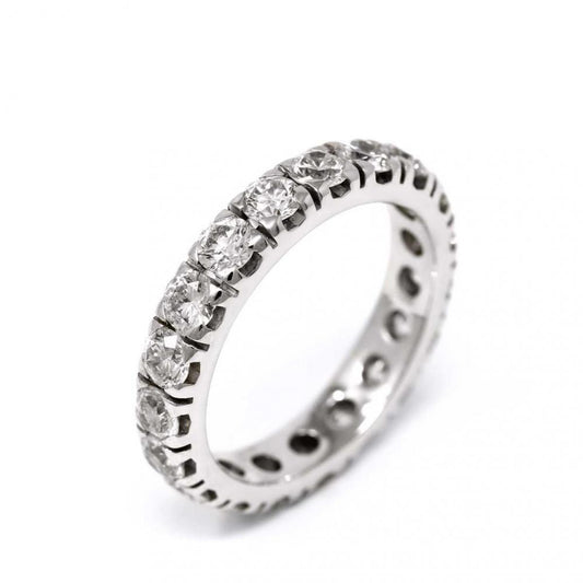 Anello Riviera con 19 Diamnti CT 3.42