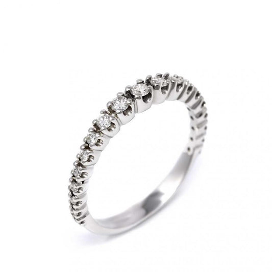Anello Riviera con Diamanti CT 0.32