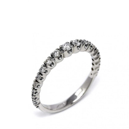 Anello Riviera con Diamanti  CT 0.37
