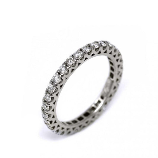 Anello Riviera con Diamanti CT 1.22