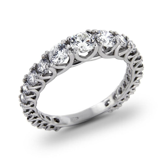 Anello Riviera con Diamanti CT 1.72 Linea Wilma