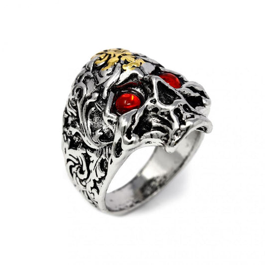 Anello Teschio in Argento 925 mis 32