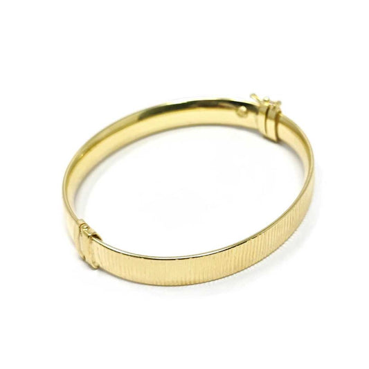 Bracciale alla Schiava in Argento Giallo