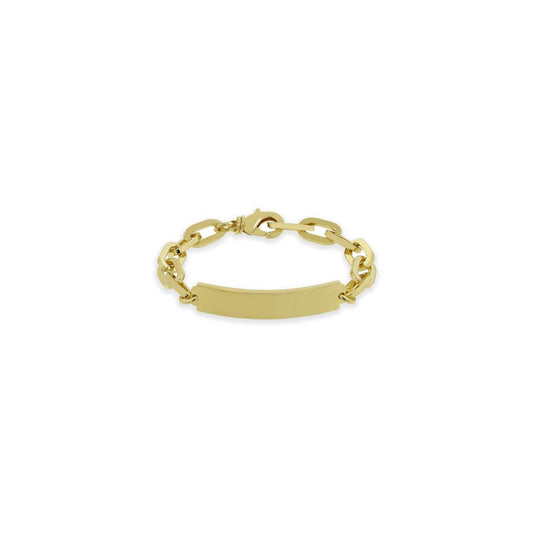 Bracciale catena forzatina con targa UNOAERRE 2502