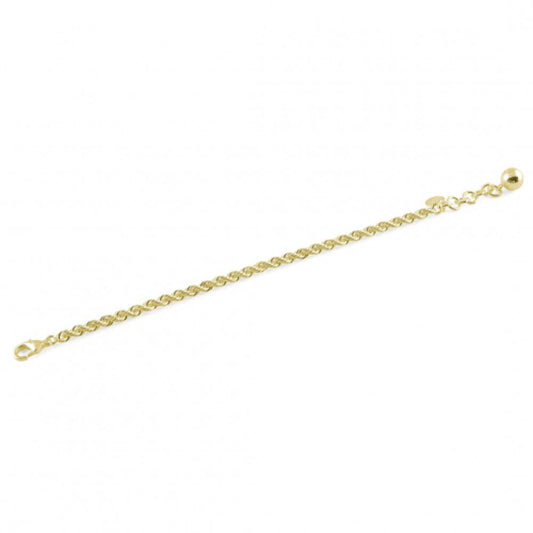 Bracciale corda in bronzo dorato UNOAERRE 1591
