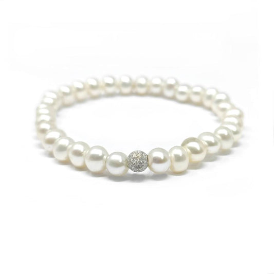 Bracciale di Perla Freshwater 5/5,5 mm AD