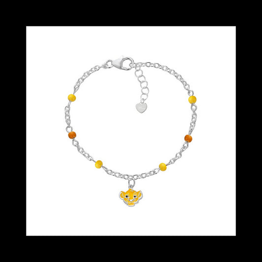Bracciale disney il re leone con pietre Ref.bs00105sl-47.cs