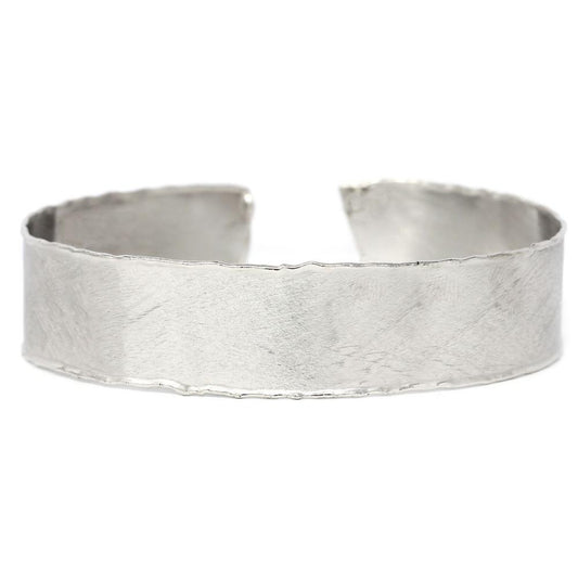 Bracciale Etrusco Molla Piatto in Argento 925 Brunito
