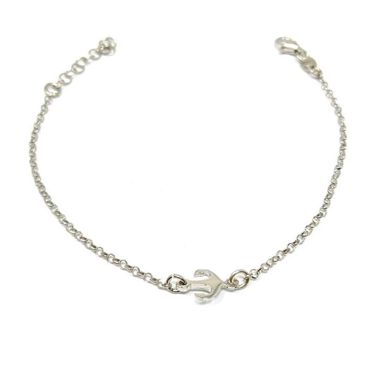 Bracciale in argento con ciondolo